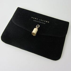 NEW Marc Jacobs Decadence Pouch / Toiletry Case / Bag /Black Velvet